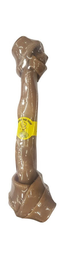 Tropi Knotted Rawhide Bone 12in Dog Chew
