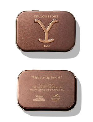 Tru Western Yellowstone RIDE Solid Cologne in Tin