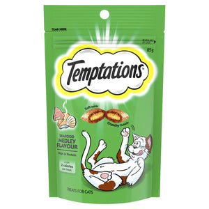Temptations Cat Treats - Seafood Medley