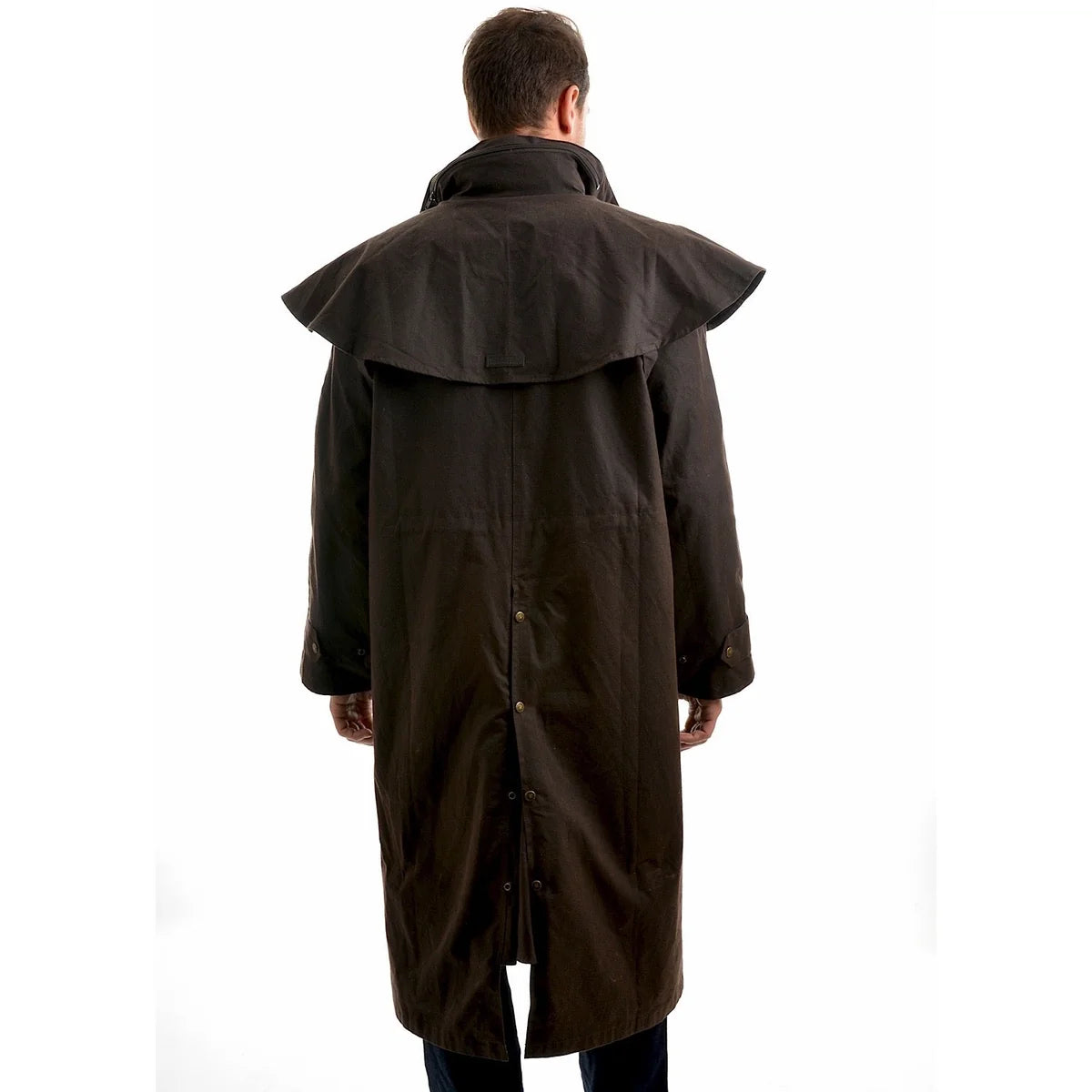 Thomas Cook High Country Oilskin Coat Long