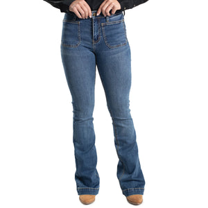 Tin Haul Womens 595 Libby Flare Jean