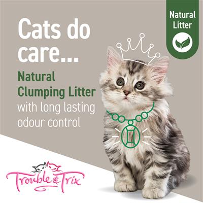 Trouble and Trix Natural Cat Litter Pellets