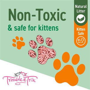 Trouble and Trix Natural Cherry Blossom Cat Litter Pellets