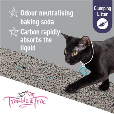 Trouble and Trix Ultra-Scoop Clumping Cat Litter