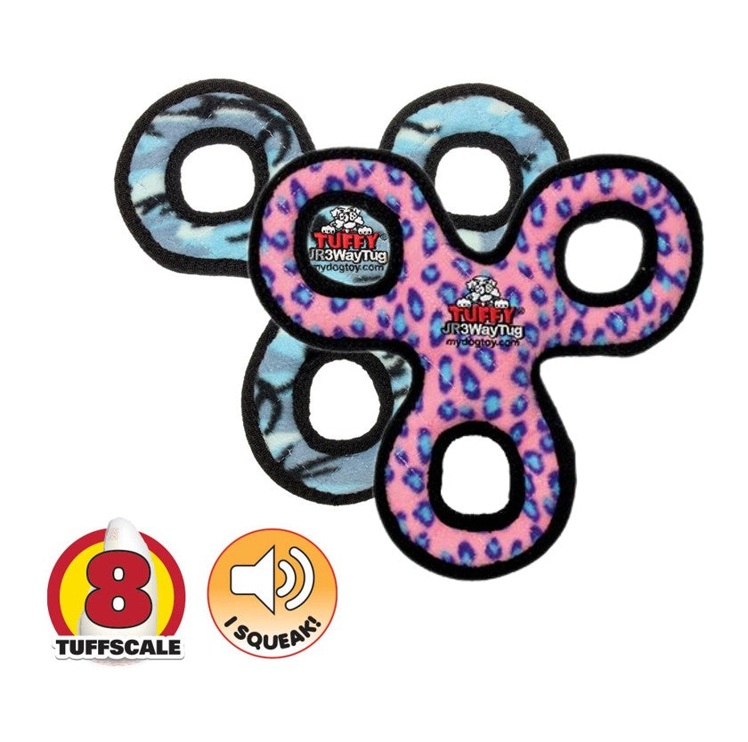 Tuffy Jr 3-Way Tug Dog Toy