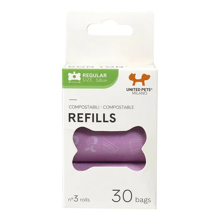 United Pets Biodegradable Bon Ton Waste Bag Refills