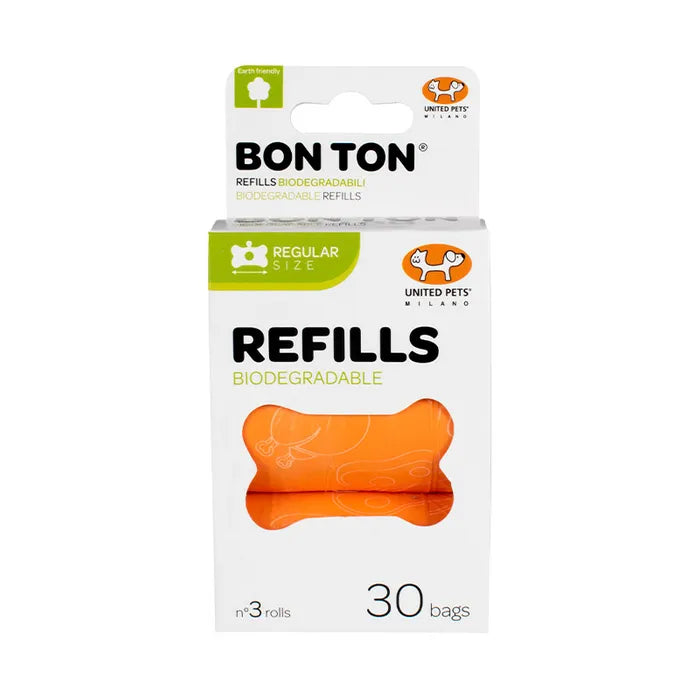 United Pets Biodegradable Bon Ton Waste Bag Refills