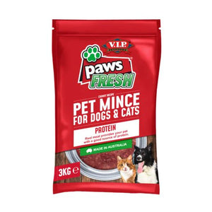 VIP Paws Fresh Adult Chilled Fresh Dog and Cat Food Lean Mince