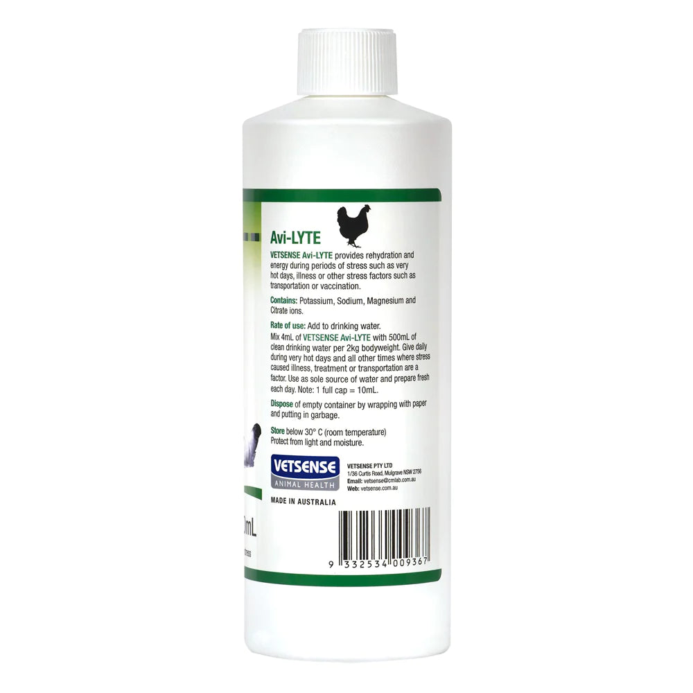 Vetsense Avi-Lyte Poultry Electrolyte Supplement