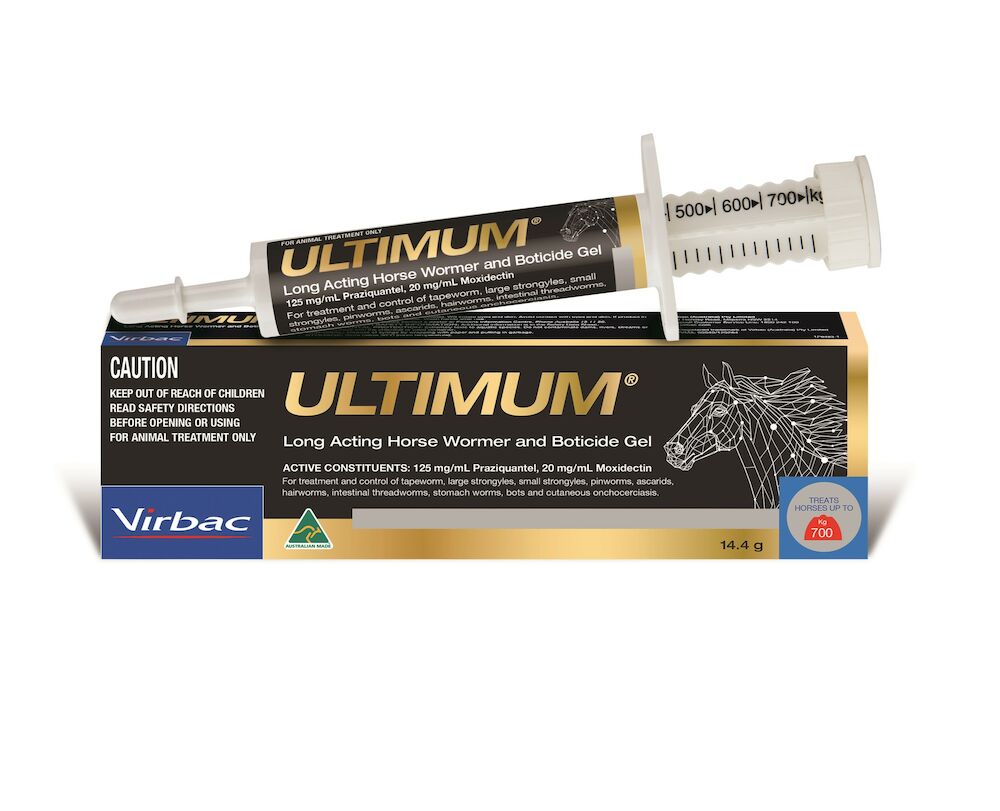 Virbac Ultimum Horse Wormer and Boticide Gel