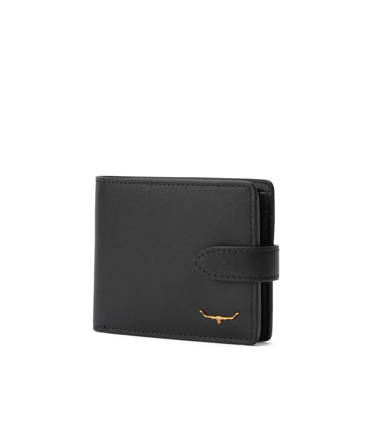 R.M.Williams Wallet with Pocket and Tab Black