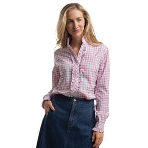 Just Country Womens Abbey Frills Full Button Workshirt