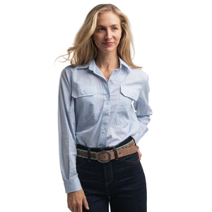 Just Country Womens Abbey Full Button Workshirt