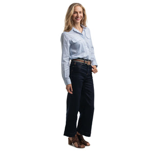 Just Country Womens Abbey Full Button Workshirt