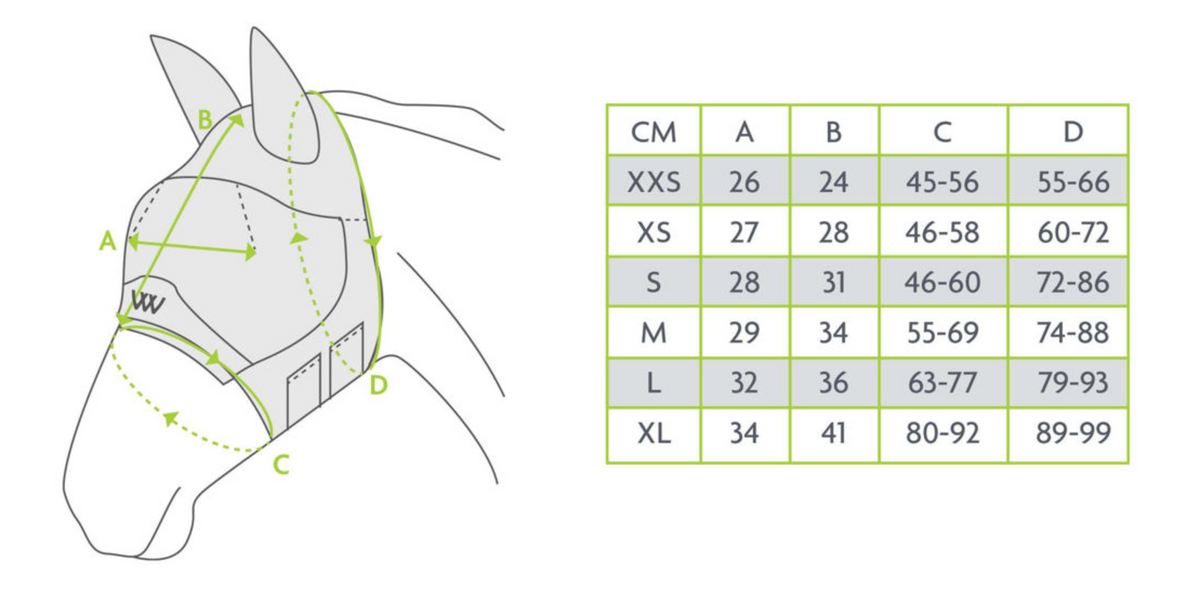 Woof Wear Fly Mask with Ears