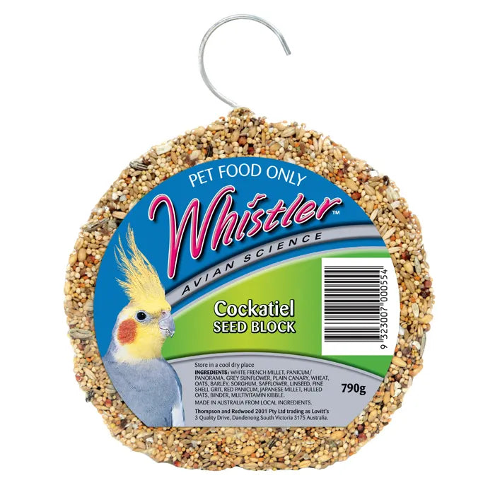 Whistler Cockatiel Block