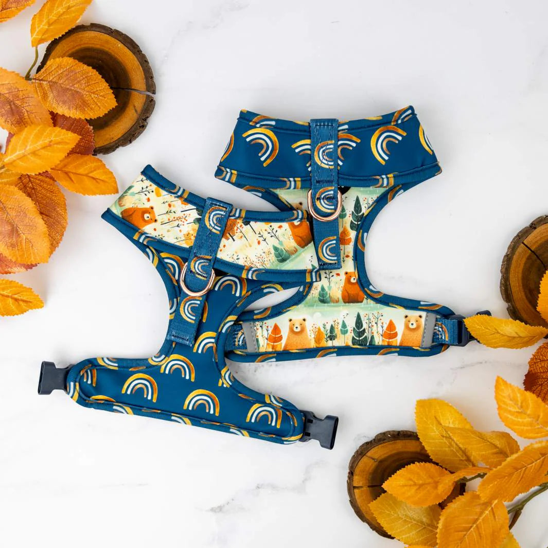 Reversible Dog Harness Wild at Heart