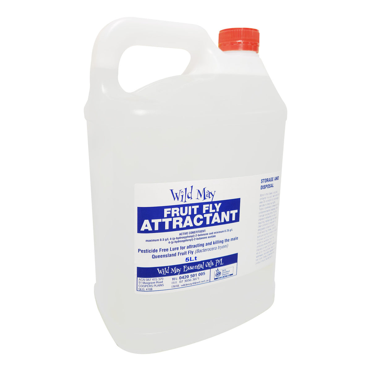 Wild May Fruit Fly Attractant