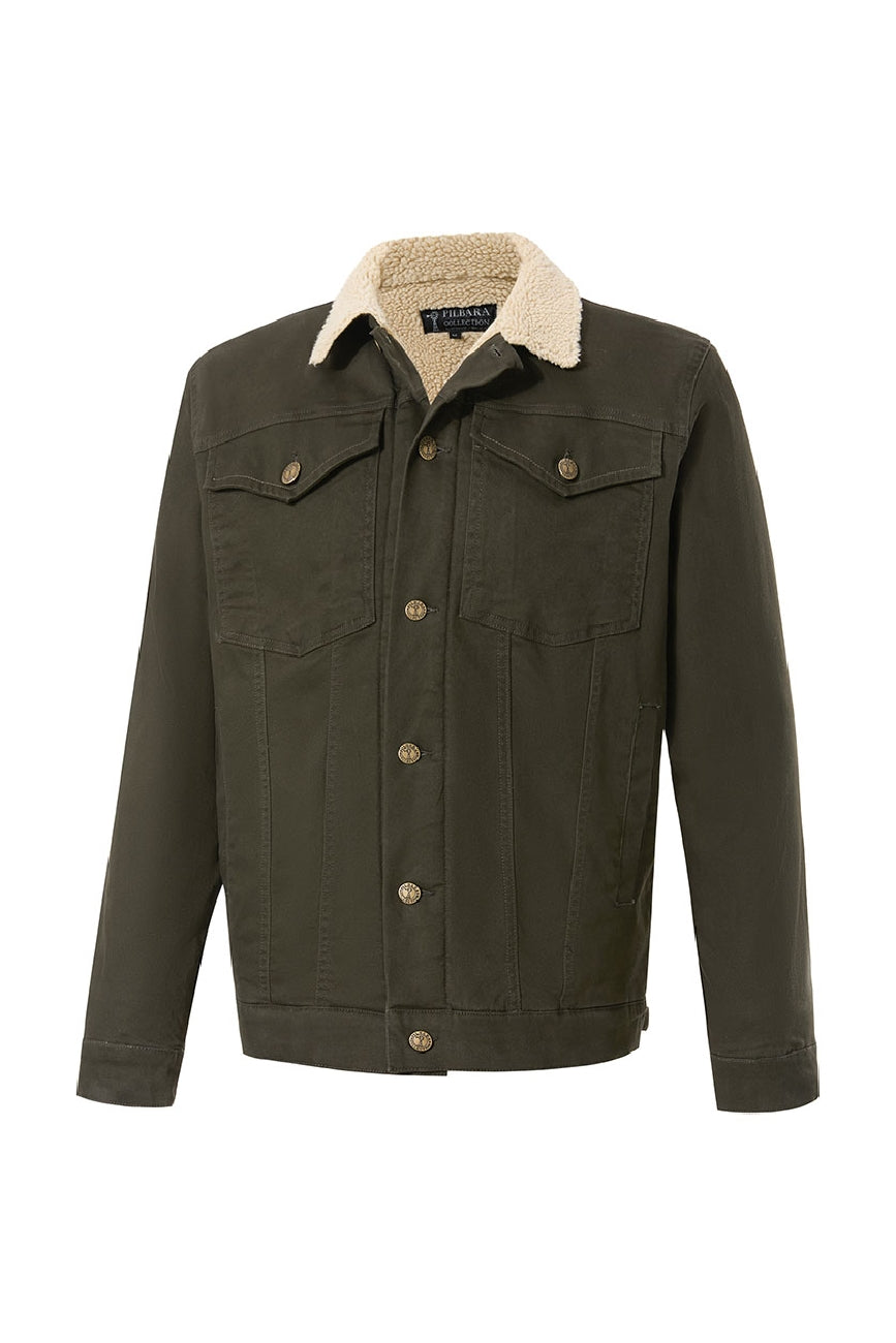 Pilbara Mens Sherpa Lined Jacket