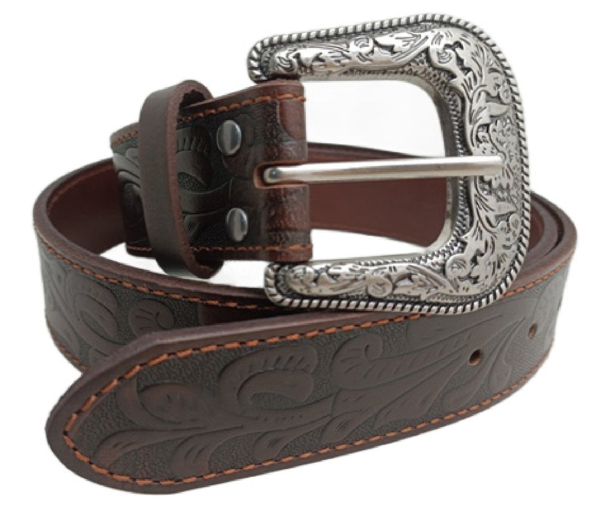 Pilbara Western Childrens Dress Buckle Tooled Belt