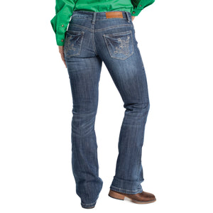 Tin Haul Womens Denim 280 Rosie Boot Cut Jeans