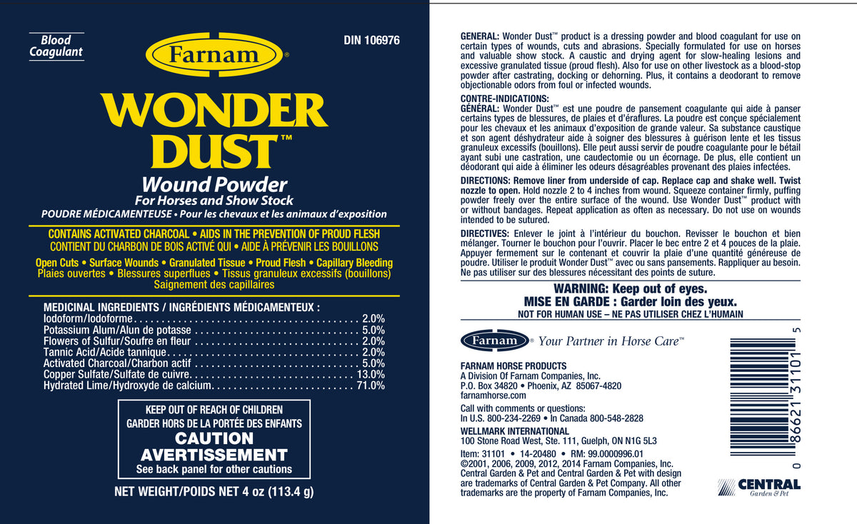 Wonder Dust Wound Powder - Brookies Rural Traders