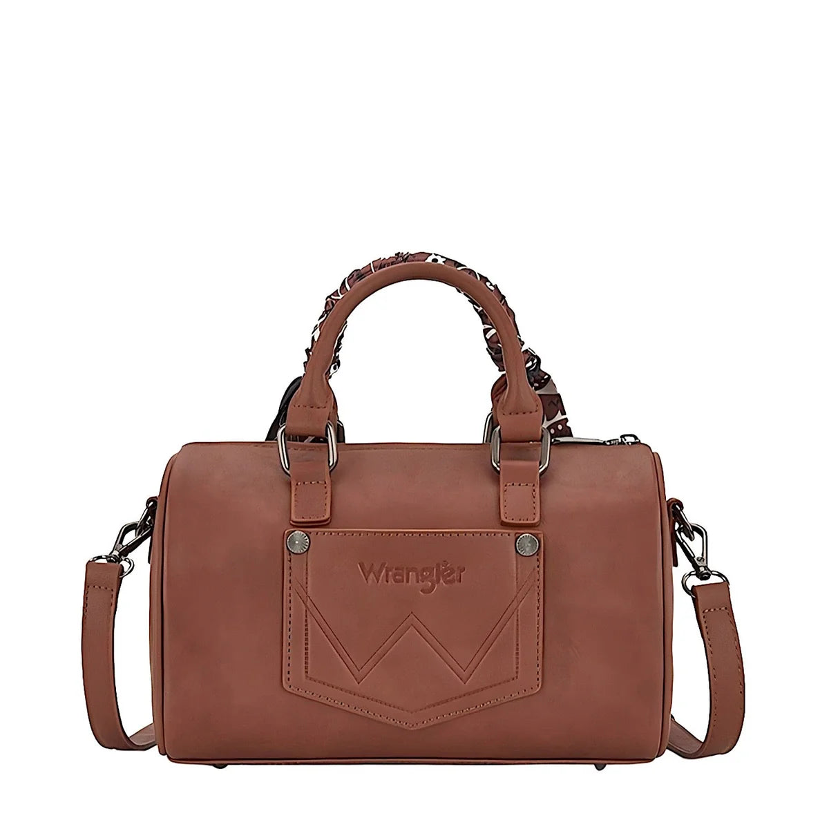 Wrangler Paisley Barrel Bag
