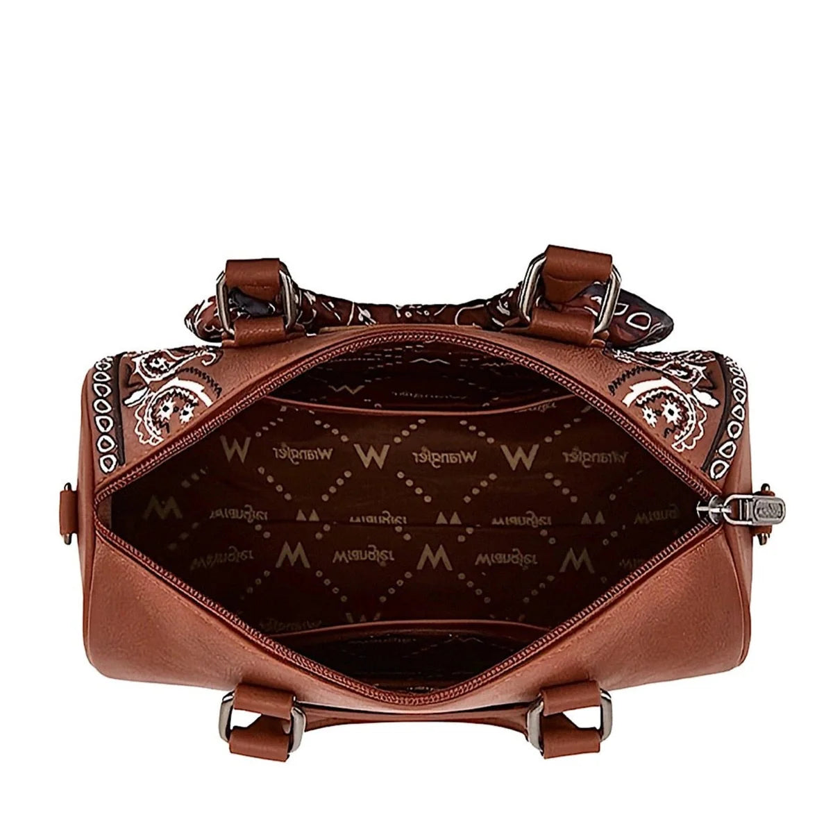 Wrangler Paisley Barrel Bag