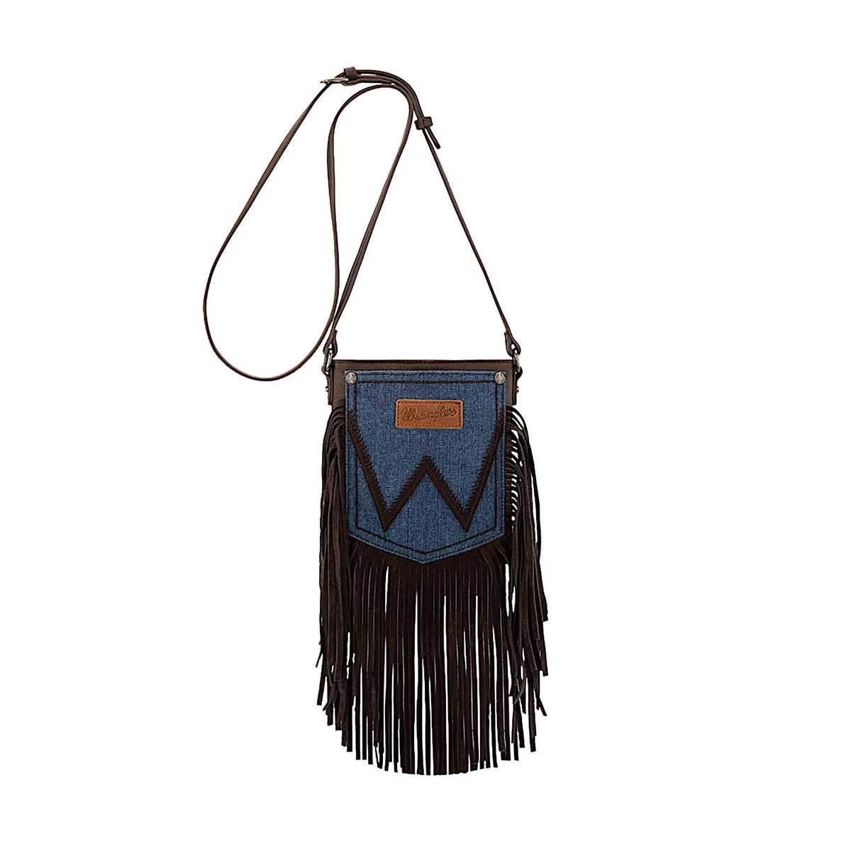 Wrangler Denim Pocket Fringe Bag