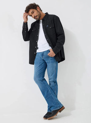 Wrangler Mens Classic Fit Denim Shirt
