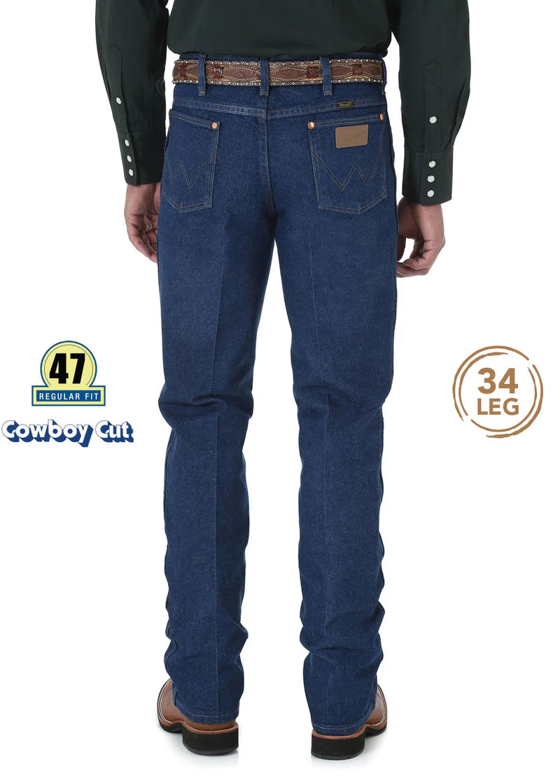 Wrangler Mens Cowboy Cut Slim Fit Jeans