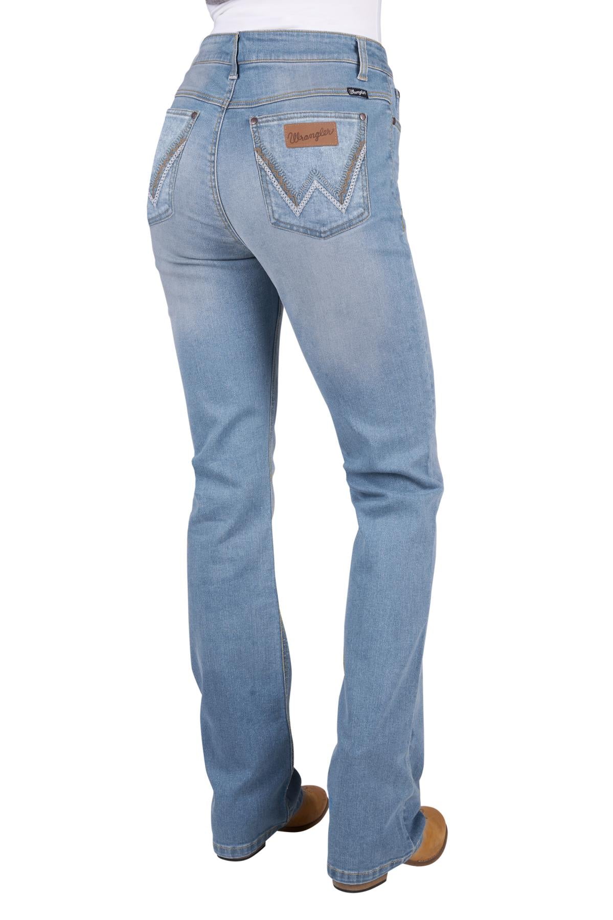 Wrangler Womens Dillen High Rise Jeans