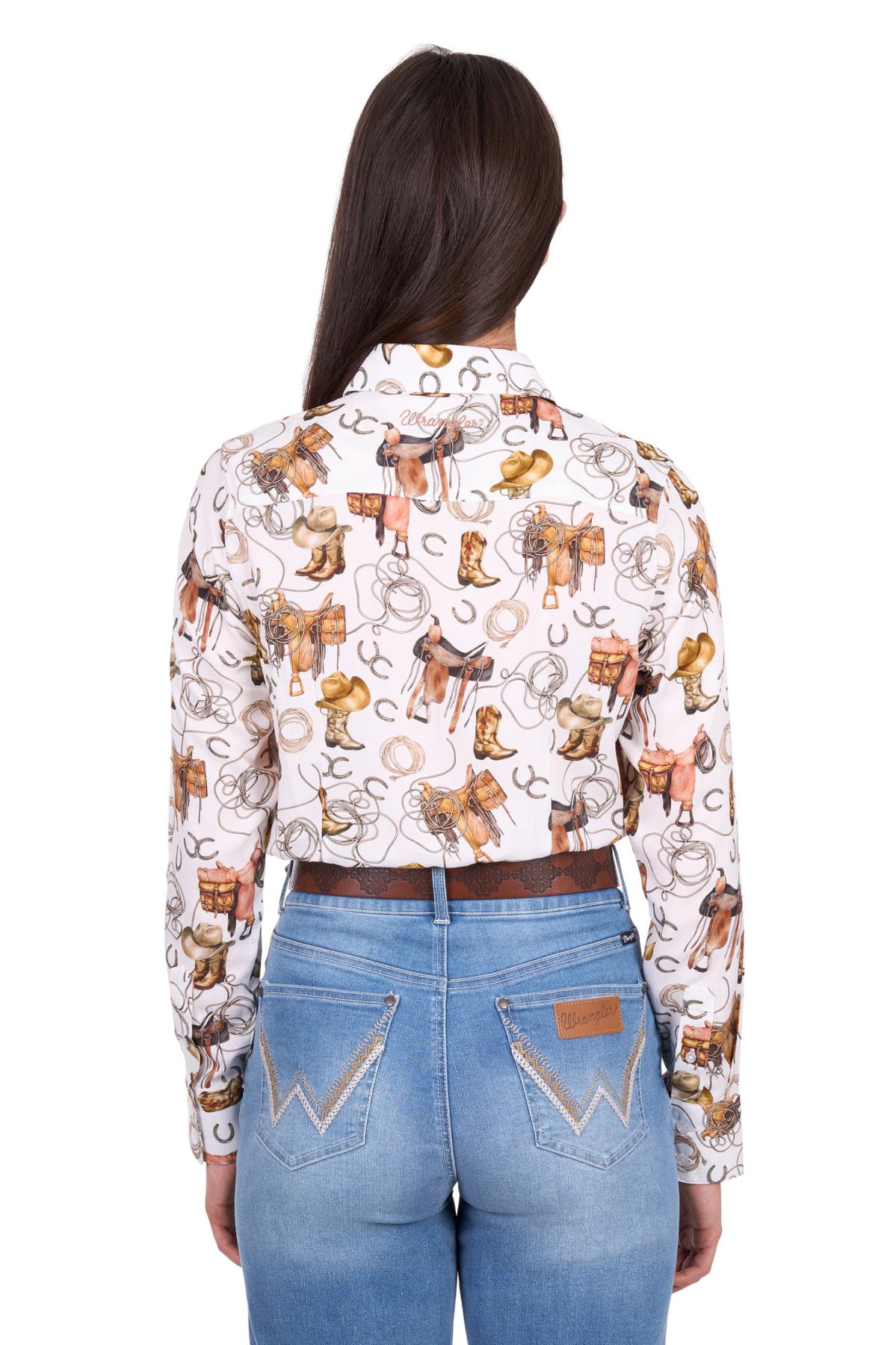 Wrangler Womens Marilyn Long Sleeve Shirt