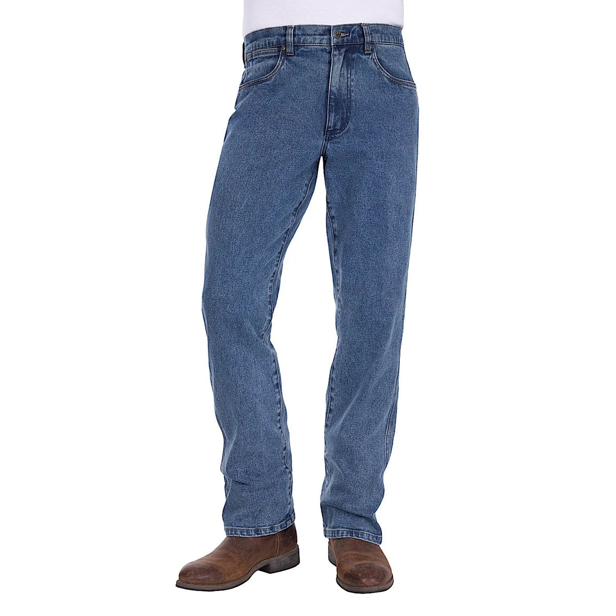Wrangler Mens Premium Performance Boot Cut Jean 32L