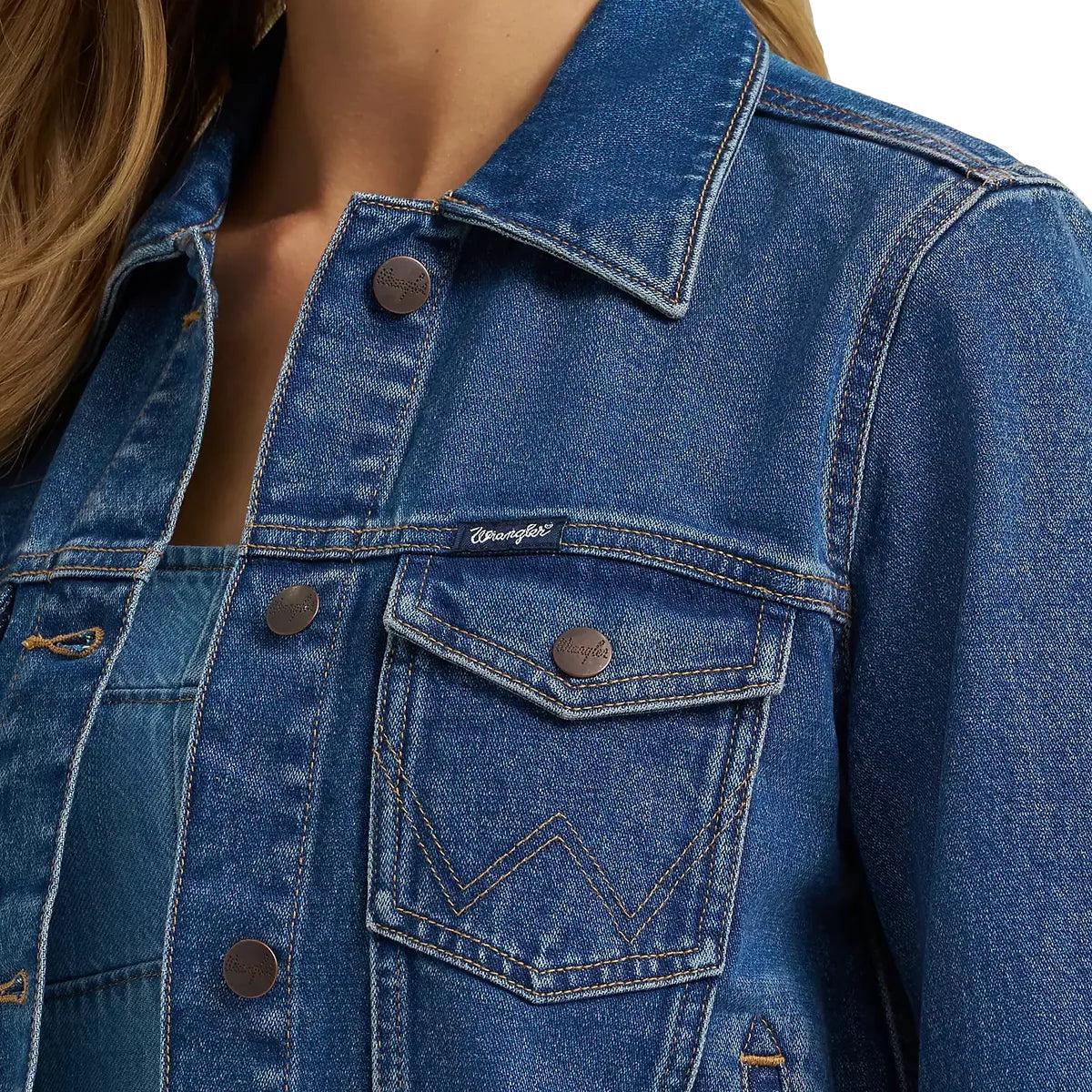 Wrangler Womens Classic Denim Jacket