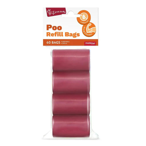 Yours Droolly Dog Waste Refill Bags 60 Bags