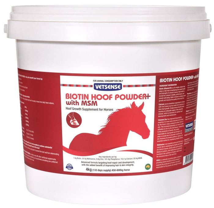 Vetsense Biotin Hoof Powder+