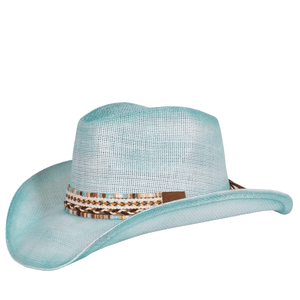 Just Country Womens Woven Straw Cowboy Hat