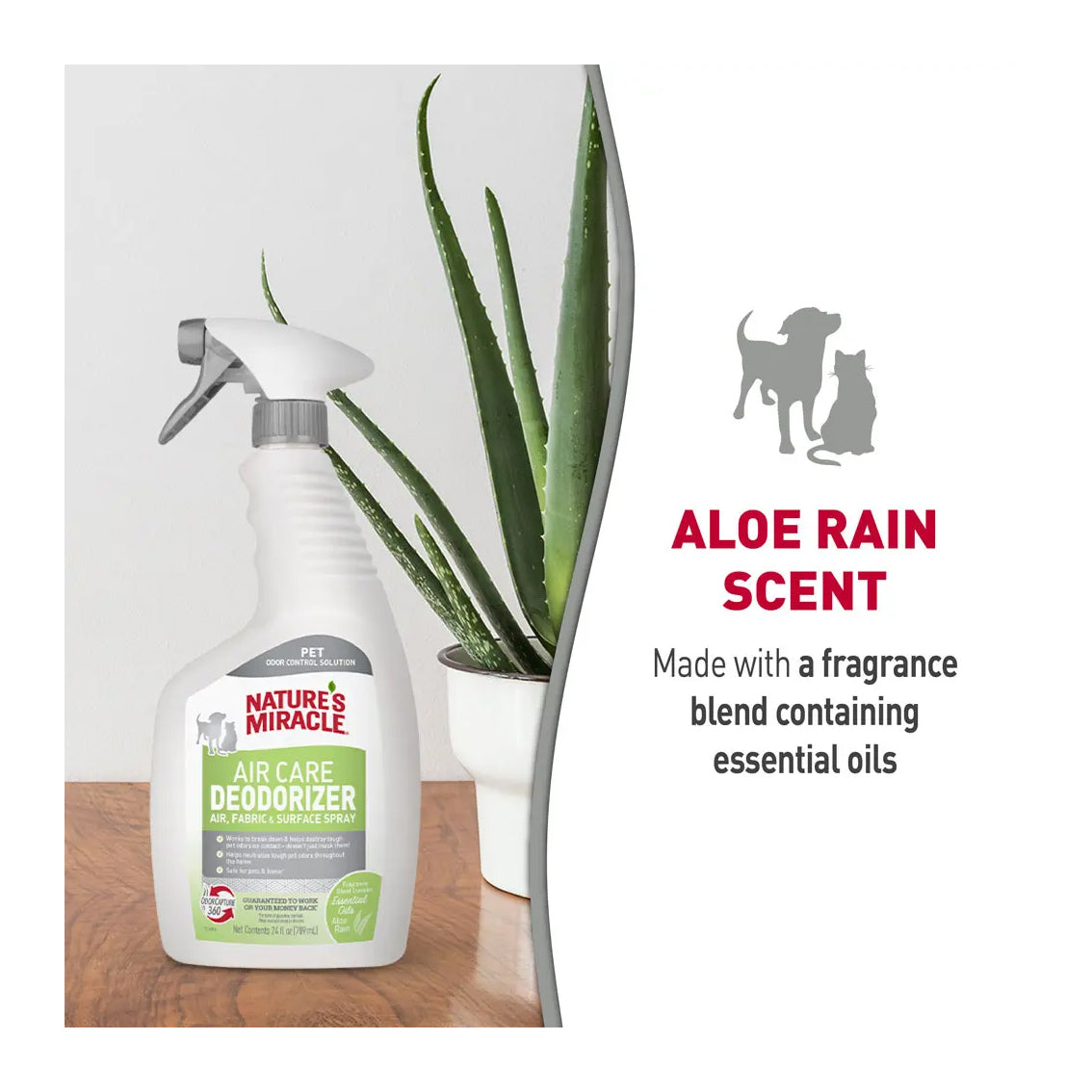 Natures Miracle Air Care Deodorizer Aloe Rain