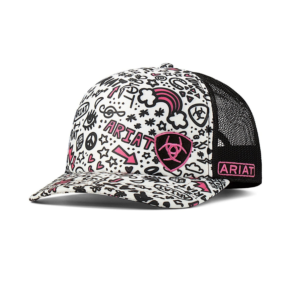 Ariat Womens Doodle Foam Front Mesh Cap