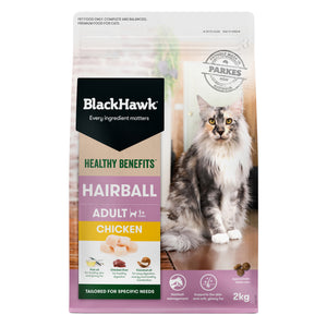Black Hawk Healthy Benefits Adult Cat Hairball Dry Food