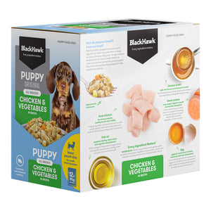 Black Hawk Puppy Chicken & Vegetables 85g