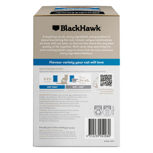 Black Hawk Original Adult Cat Chicken and Seafood in Gravy Wet Cat Food