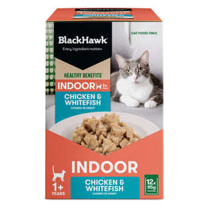 Black Hawk Healthy Benefits Indoor Wet Cat Food