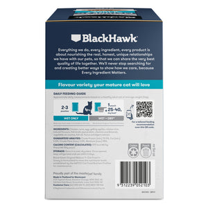 Black Hawk Original Mature Cat Chicken and Tuna in Gravy Wet Cat Food