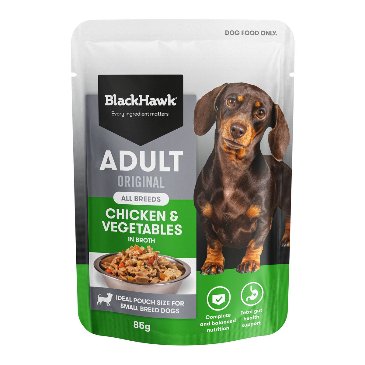 Black Hawk Original Adult Chicken & Veg 85g