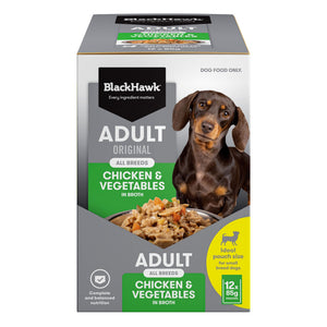 Black Hawk Original Adult Chicken & Veg 85g