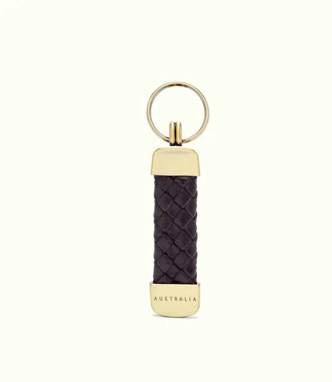 R.M.Williams Plaited Key Ring