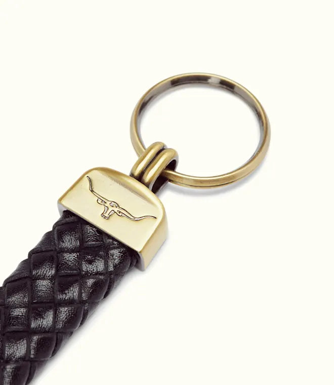 R.M.Williams Plaited Key Ring
