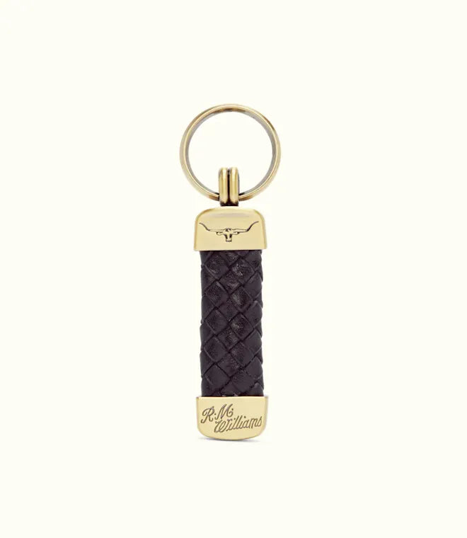 R.M.Williams Plaited Key Ring